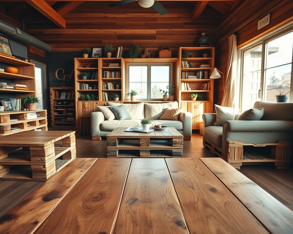 móveis de pallet