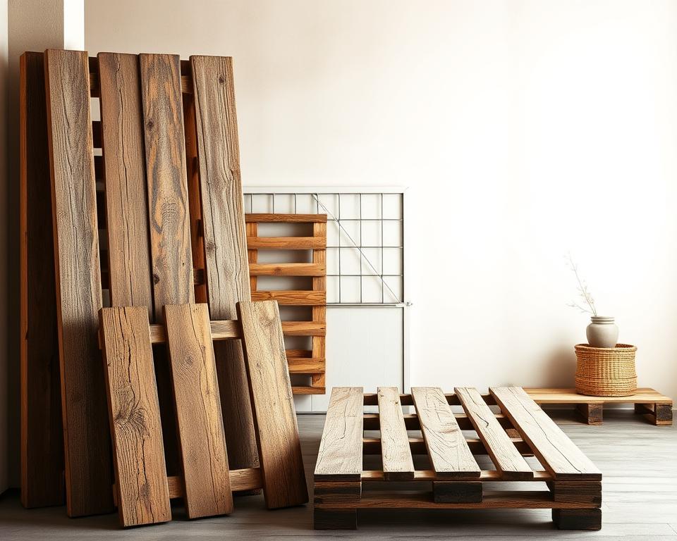 pallets na decoração