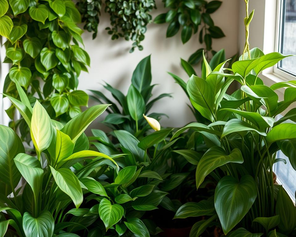 plantas para ambientes internos