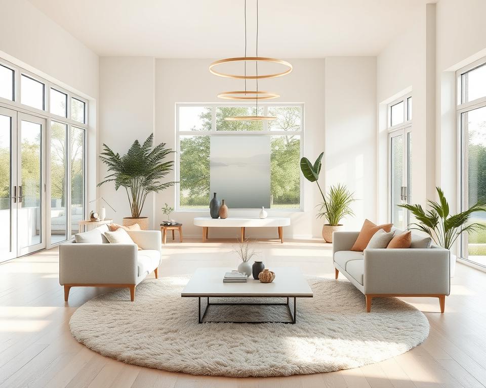tendências de design com cores claras