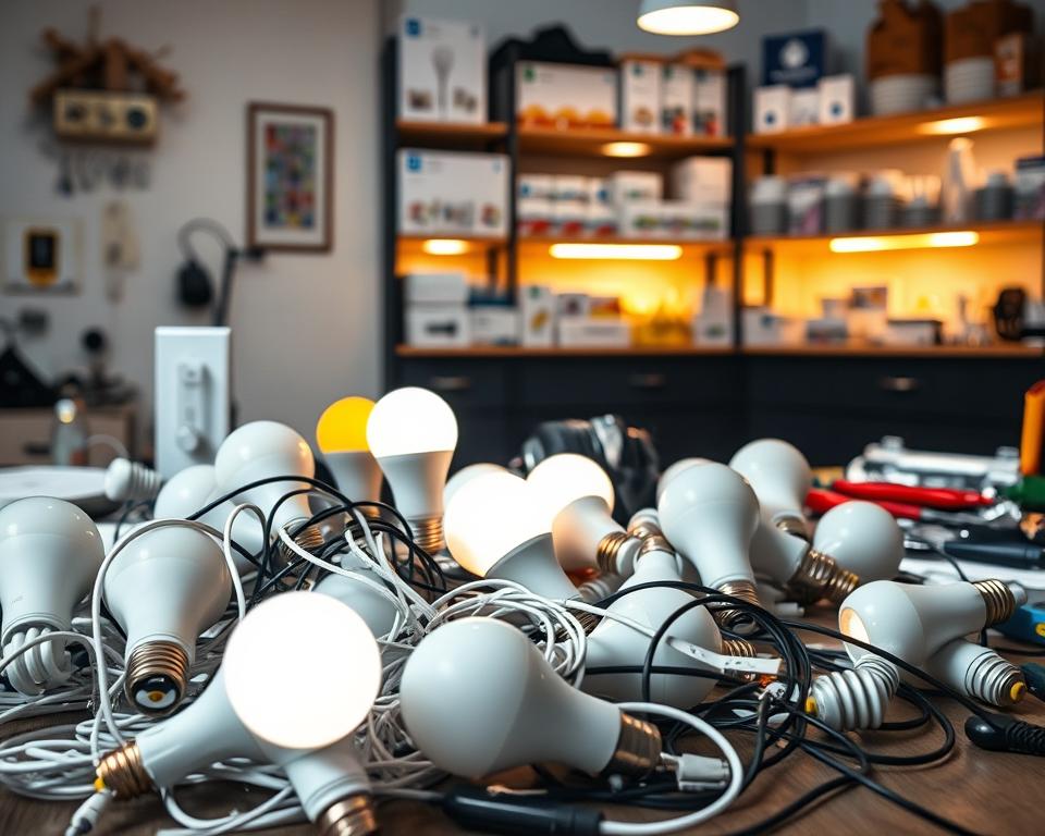 Erros Comuns na Instalação de LEDs