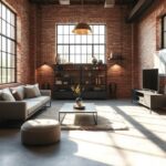 Estilo Industrial: Incorporando Metal e Concreto na Decoração
