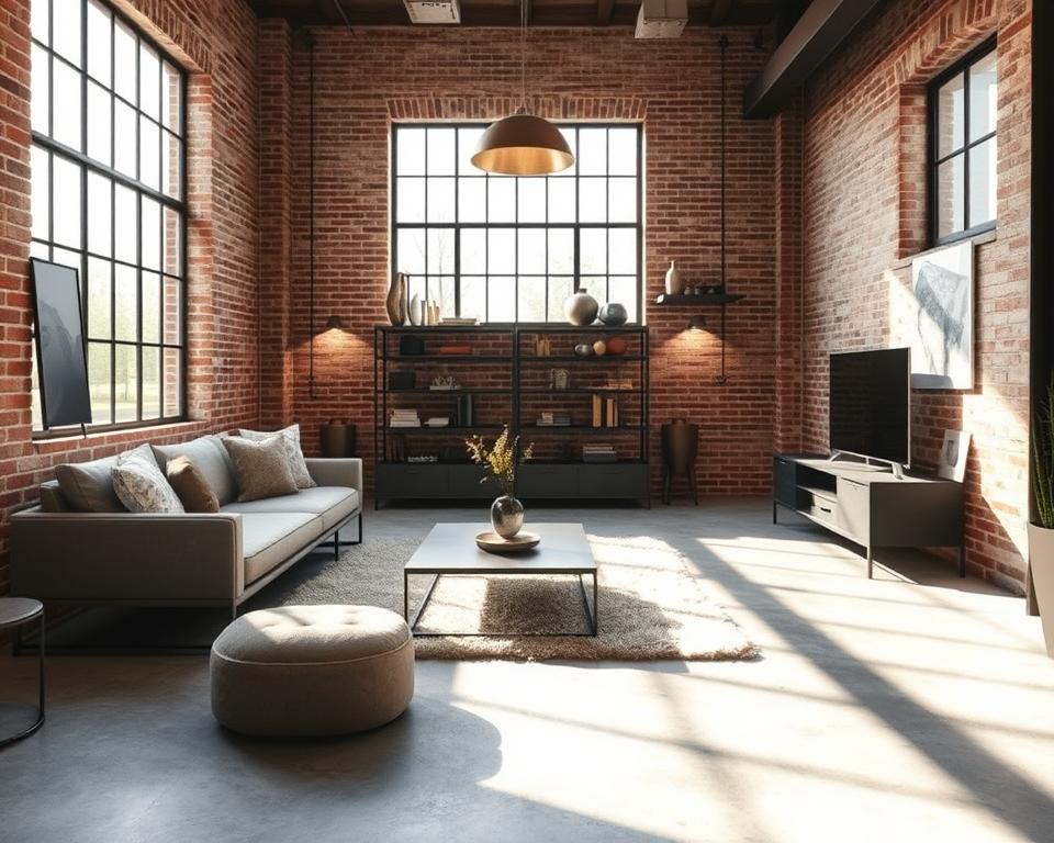 Estilo Industrial: Incorporando Metal e Concreto na Decoração