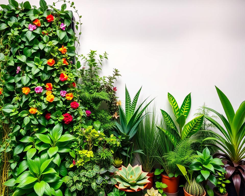 Melhores plantas para jardins verticais