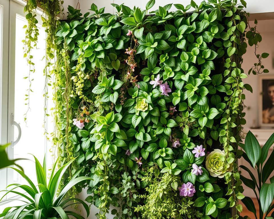 Plantas ideais para jardins verticais