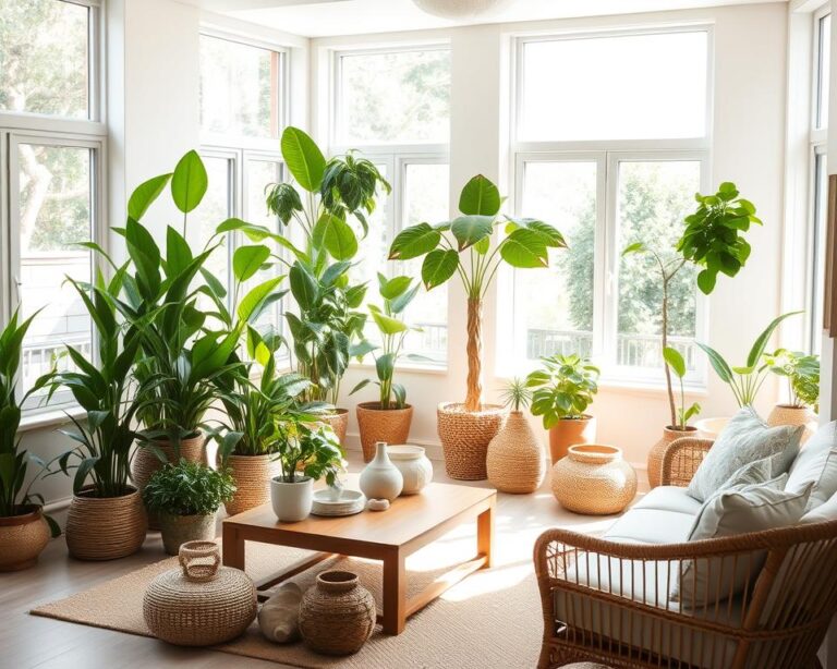 Transforme Sua Sala de Estar com Plantas e Objetos Sustentáveis