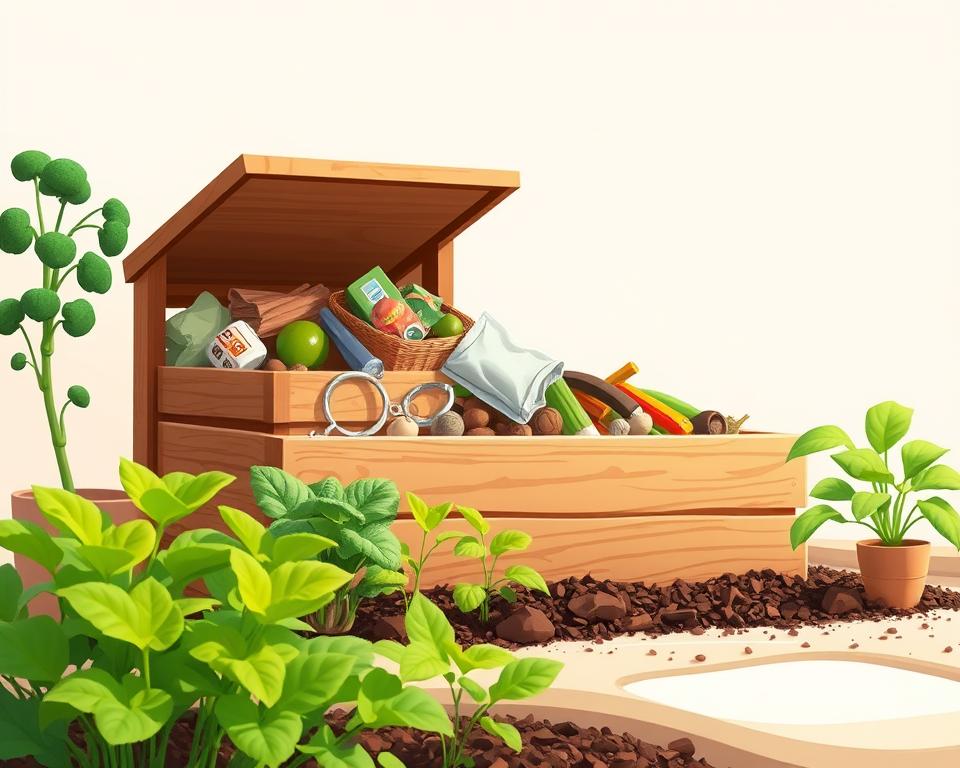benefícios da compostagem caseira