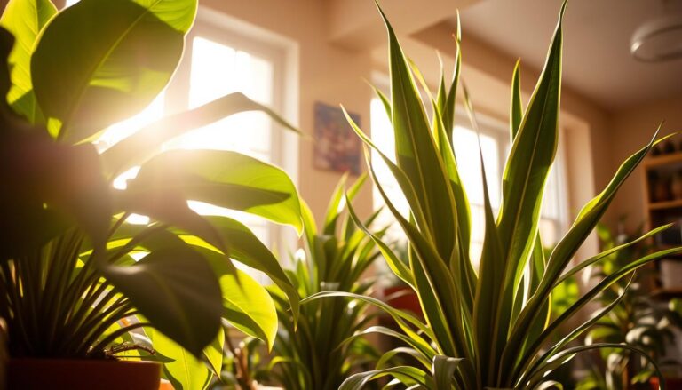 Como a luz influencia o crescimento das plantas de interior