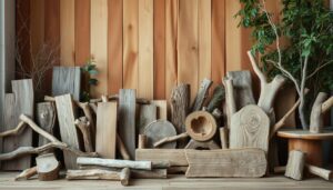 Reaproveitando madeira