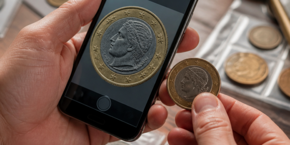 App que Identifica Moedas Raras e Valiosas