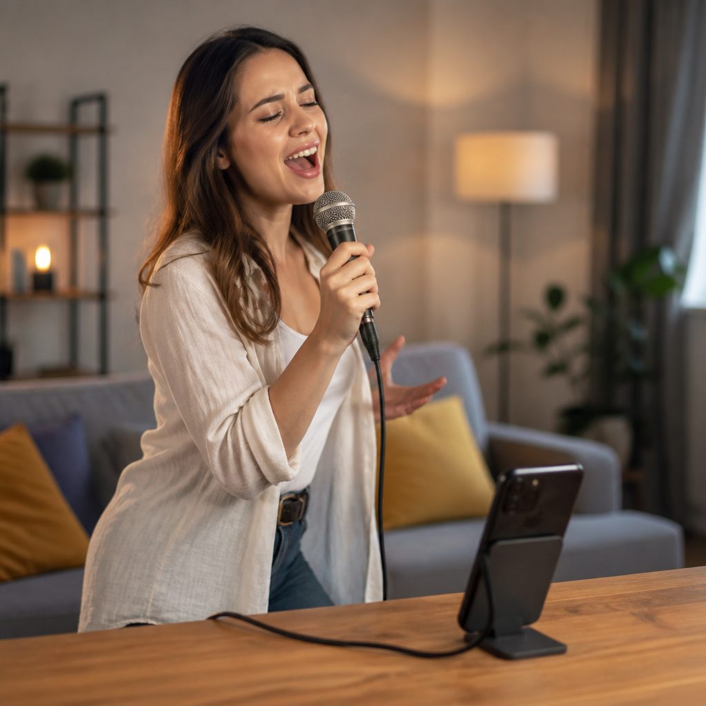 Transforme seu Celular em Karaoke Agora