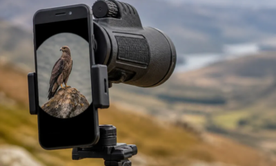 Binoculo digital para iphone com tecnologia de aproximacao