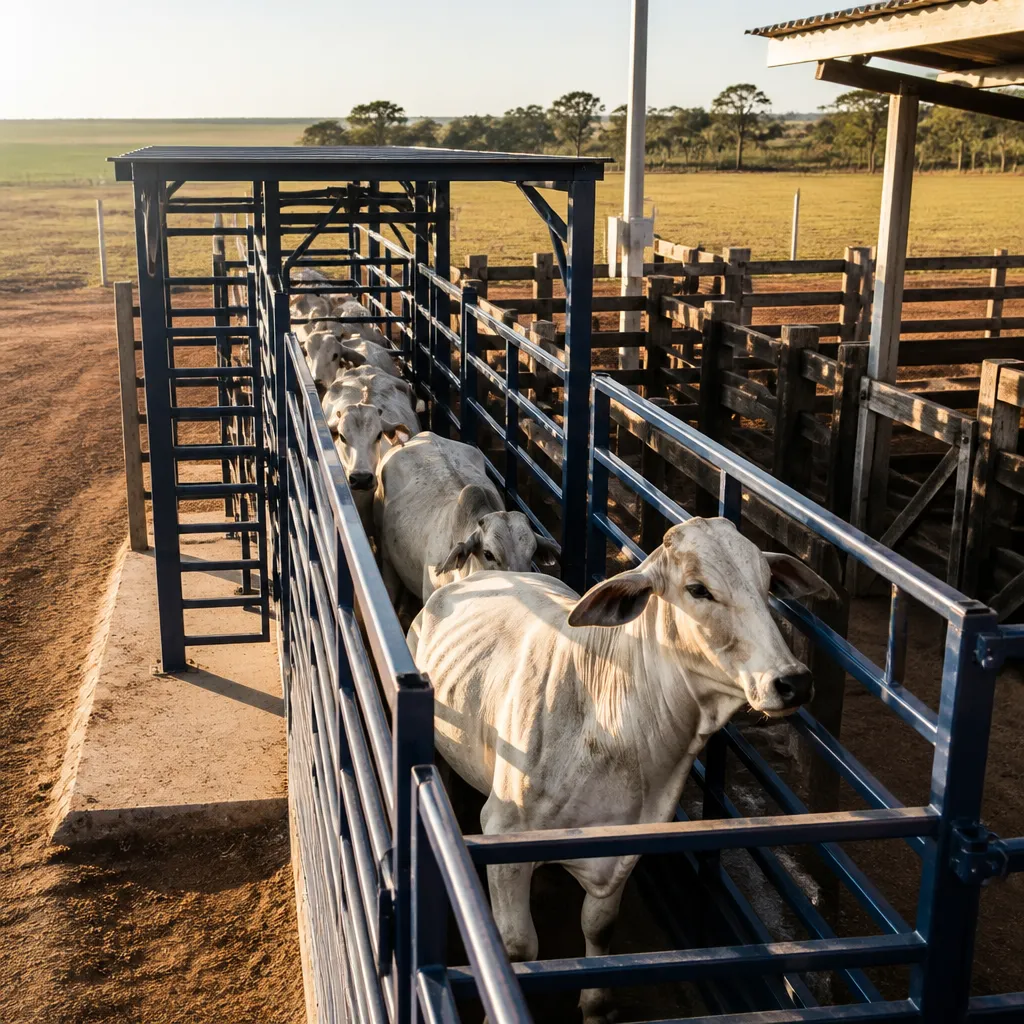 Balança de Gado: Pesar e Controlar Rebanho