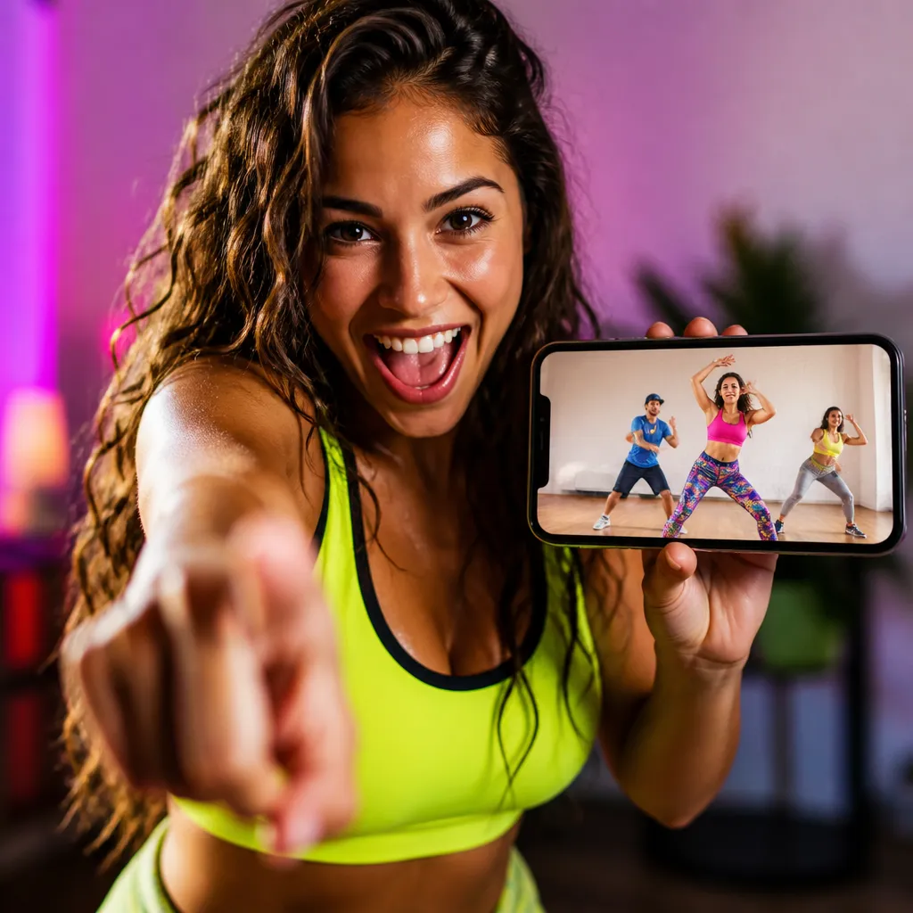 Aprenda Zumba em Casa com o Melhor App