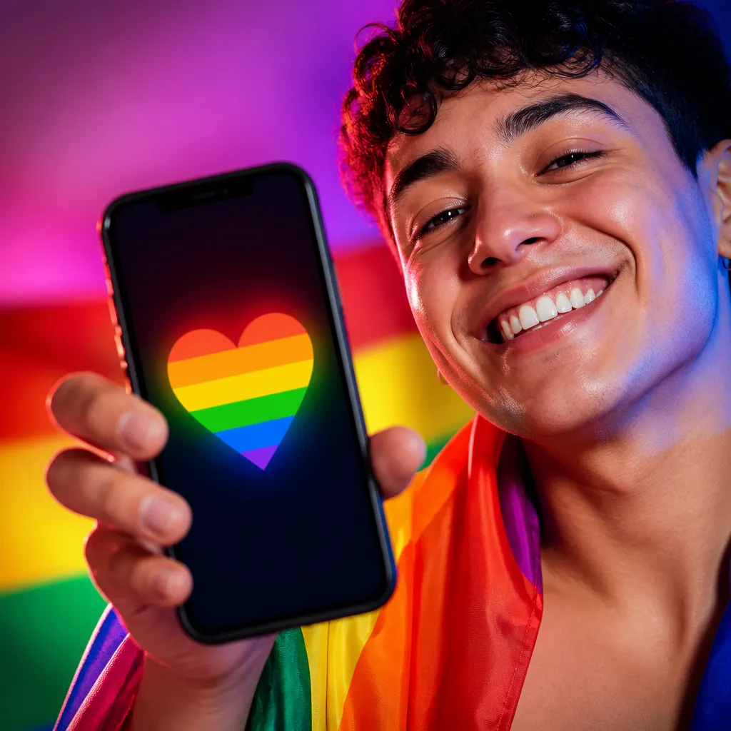 Aplicativo para Encontrar Parceiro LGBTQIA+