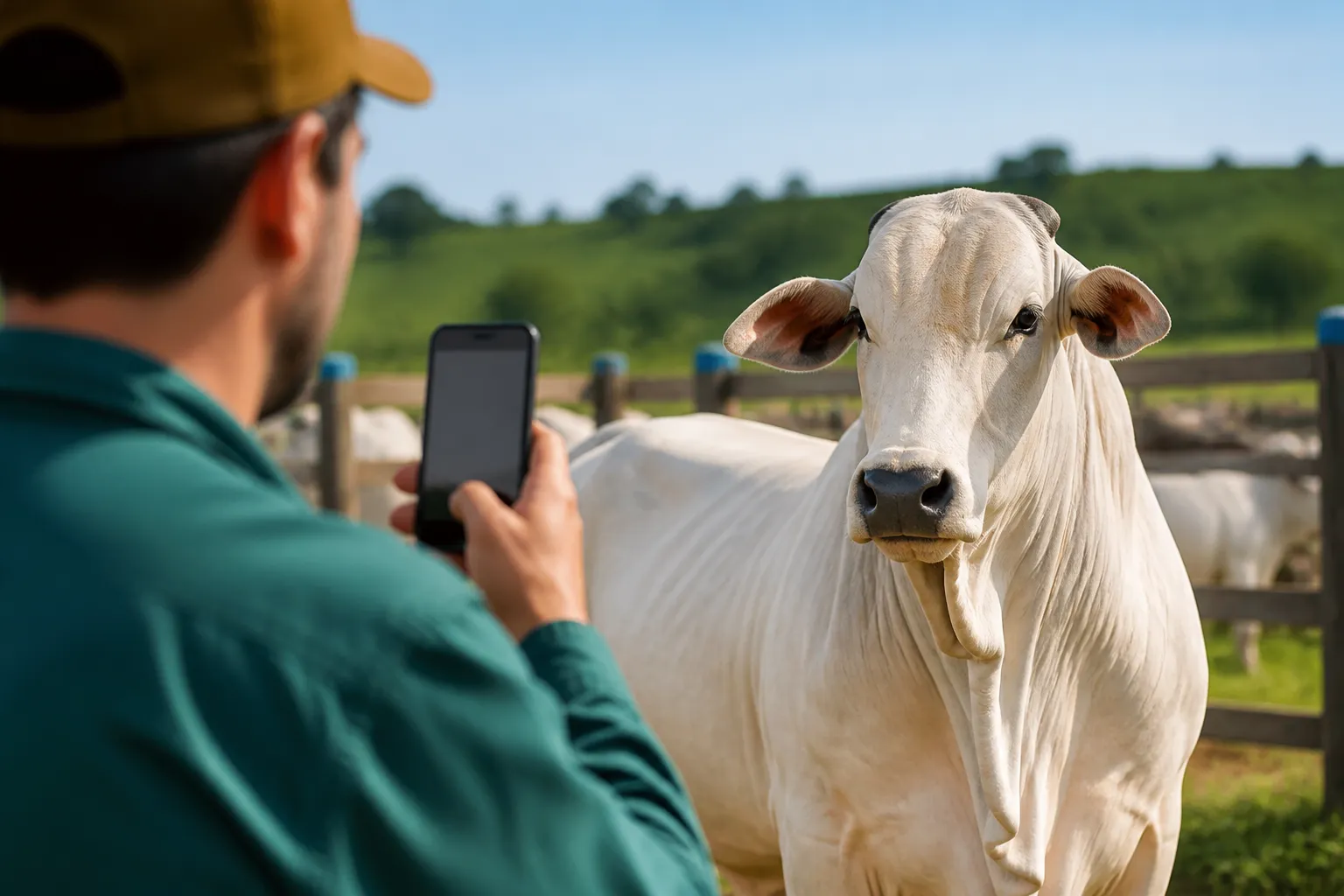 Como a IA estima o peso do seu gado só apontando o celular