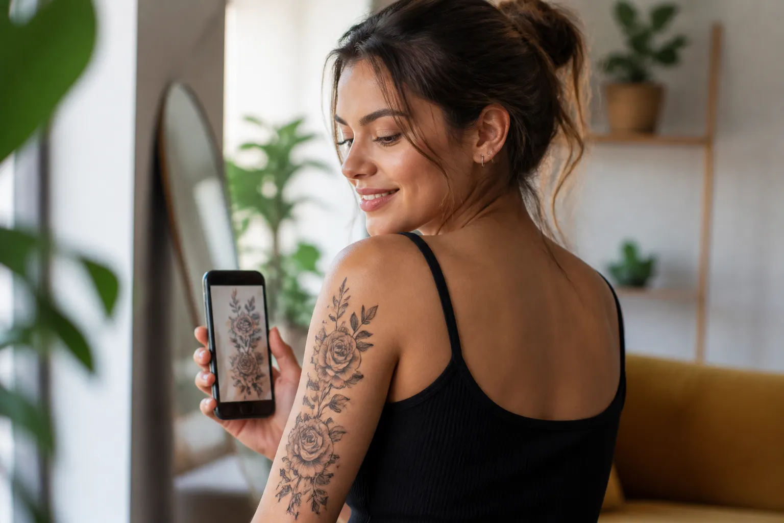 Veja Como Fica a Tatuagem no Seu Corpo Antes de Fazer