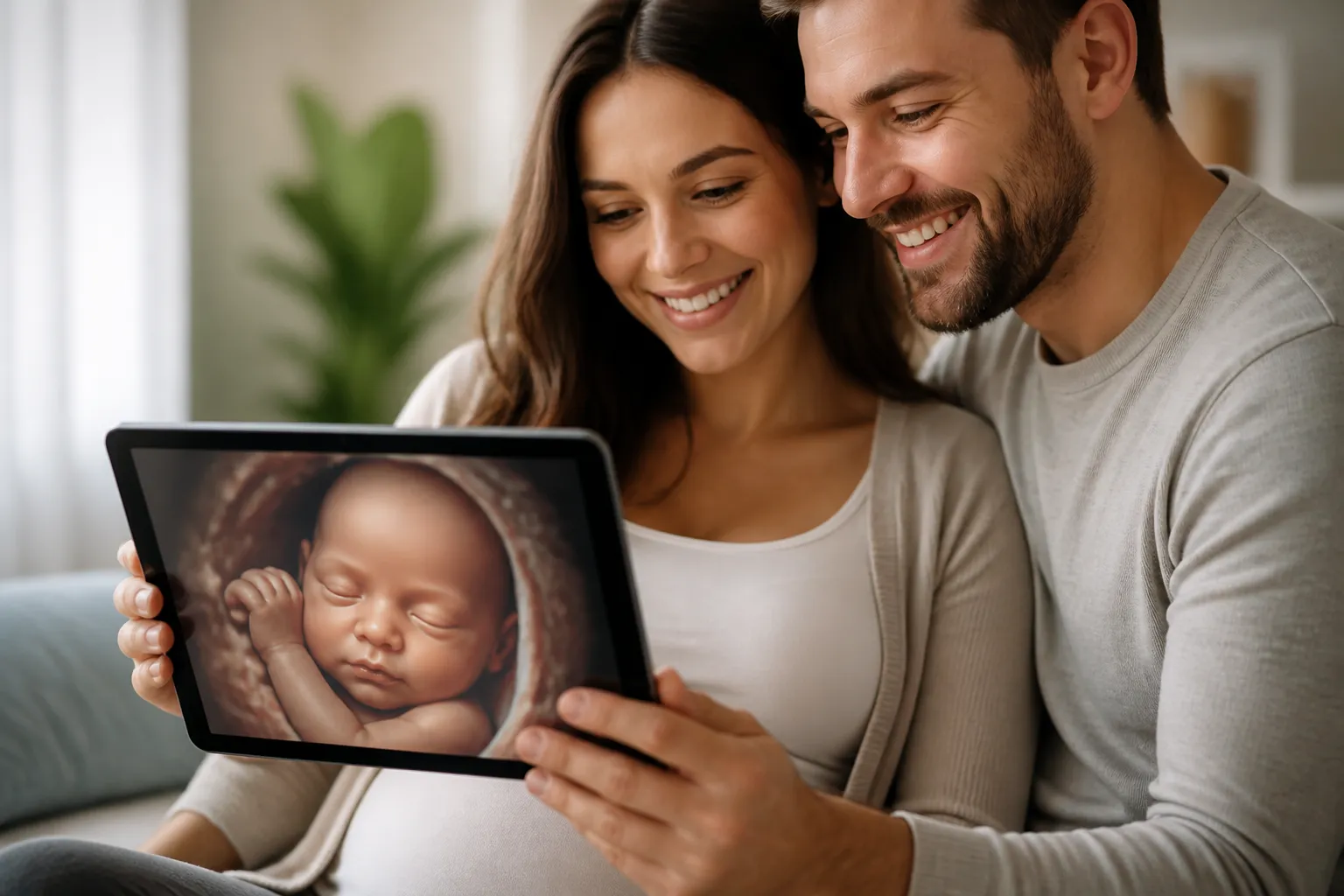 IA cria simulação 3D do seu bebê durante a gravidez