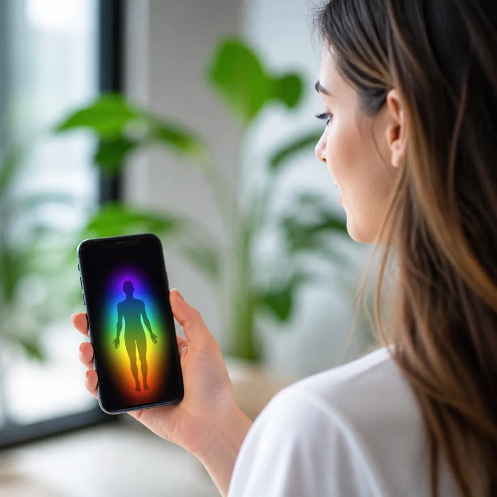 Descubra a Cor da Sua Aura com App Android Grátis Agora