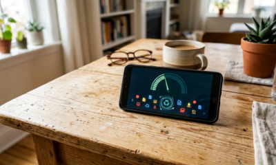 Aplicativo de limpeza de memória Android que libera GB em segundos