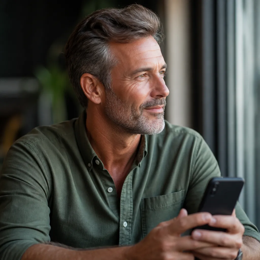 Aplicativo para Android que Conecta Você com Homens Maduros e Experientes