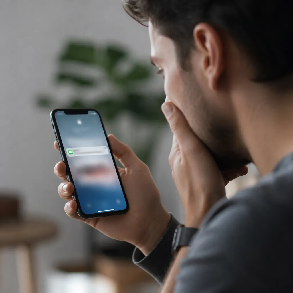 Descubra a mensagem urgente pendente no seu iPhone