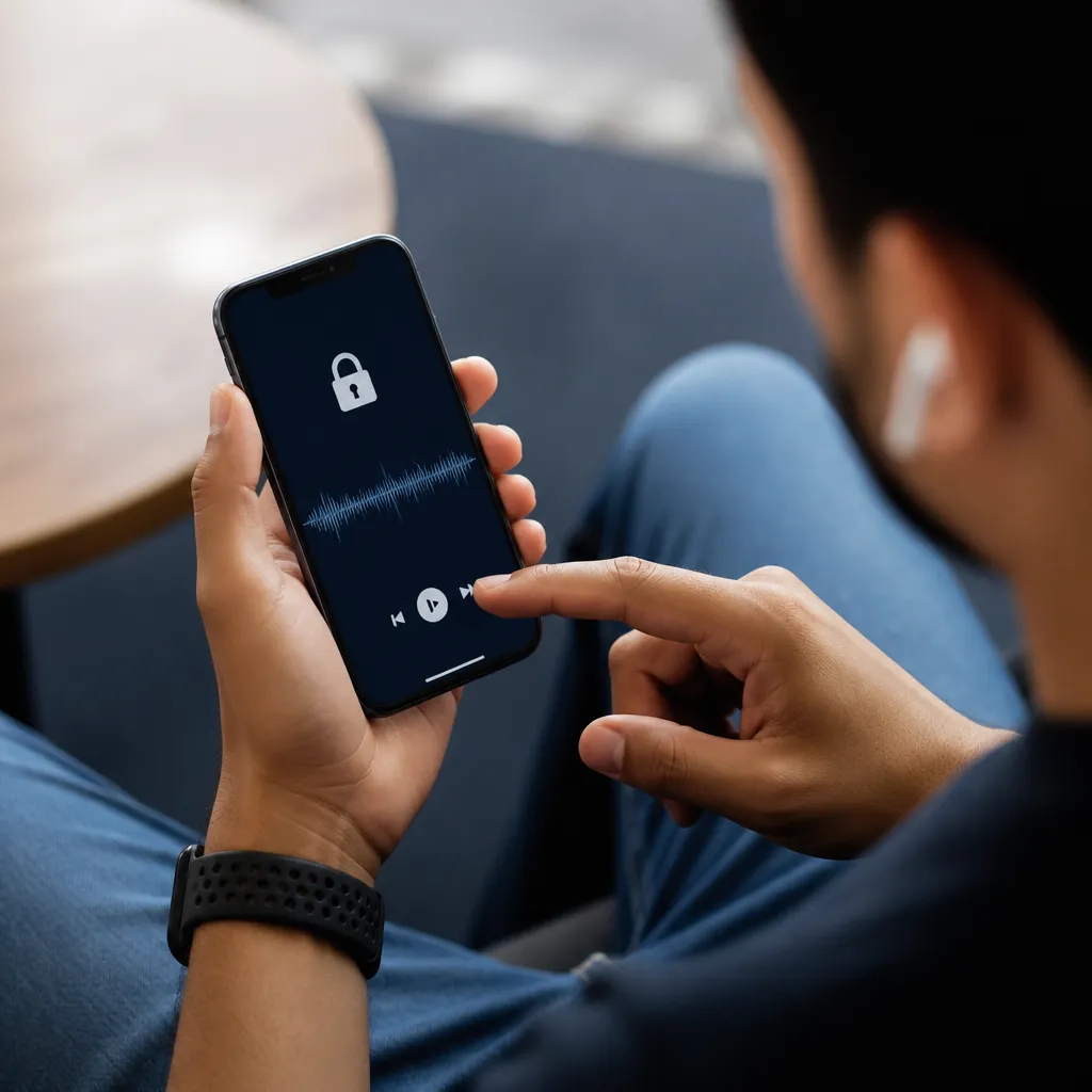 Como Ouvir Áudios Privados no iPhone Sem Deixar Rastro