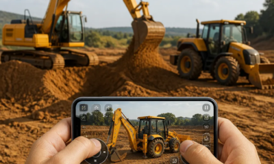 Simulador de Máquinas Pesadas para iPhone: Controle Escavadeiras e Tratores