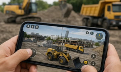 Máquinas pesadas no celular: conheça o Construction Simulator 3 Lite