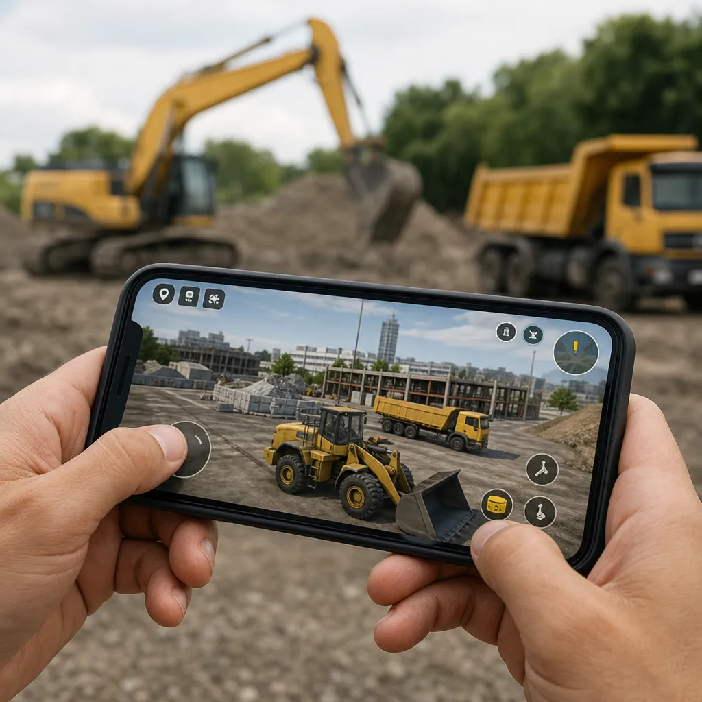 Máquinas pesadas no celular: conheça o Construction Simulator 3 Lite