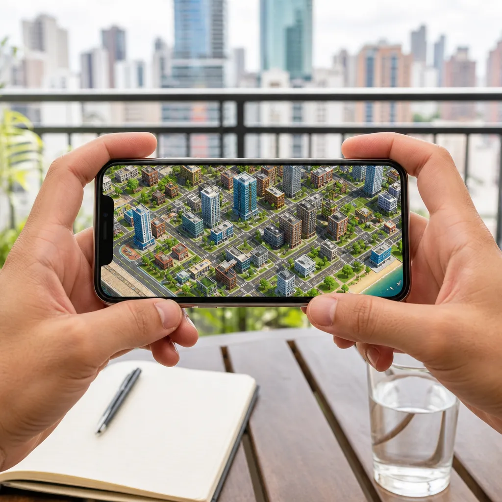 Jogue SimCity no Celular – Construa Sua Cidade