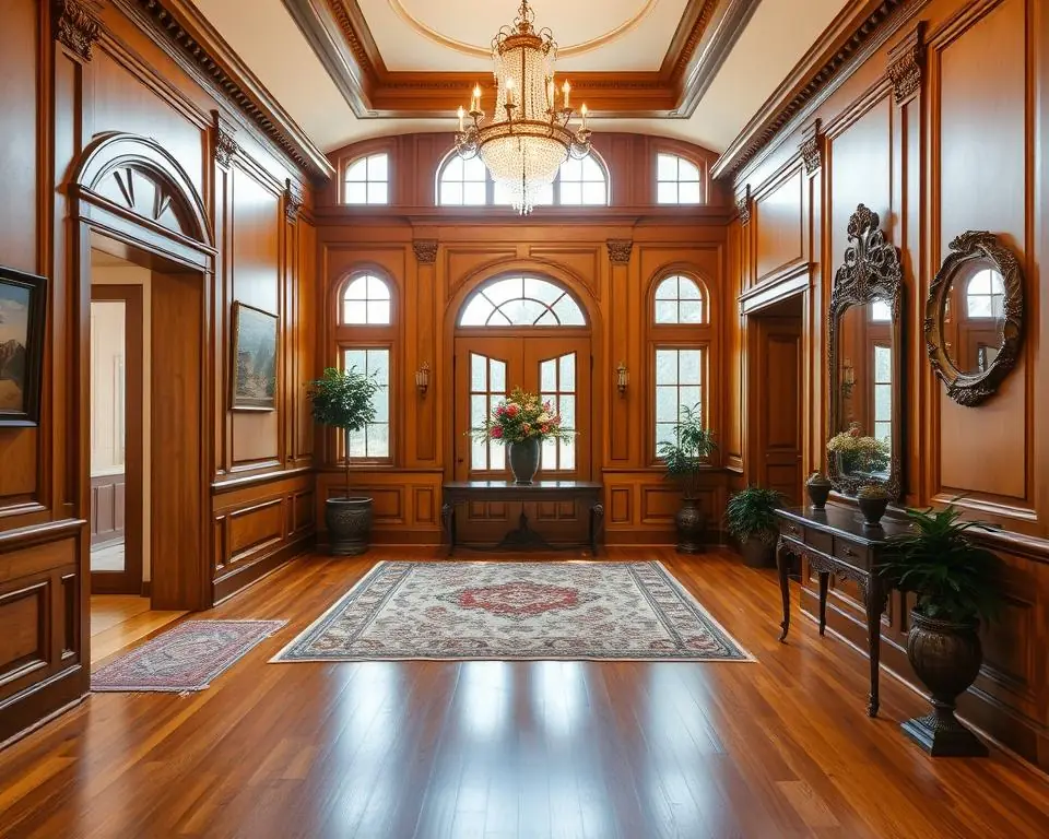 Decoração de hall de entrada