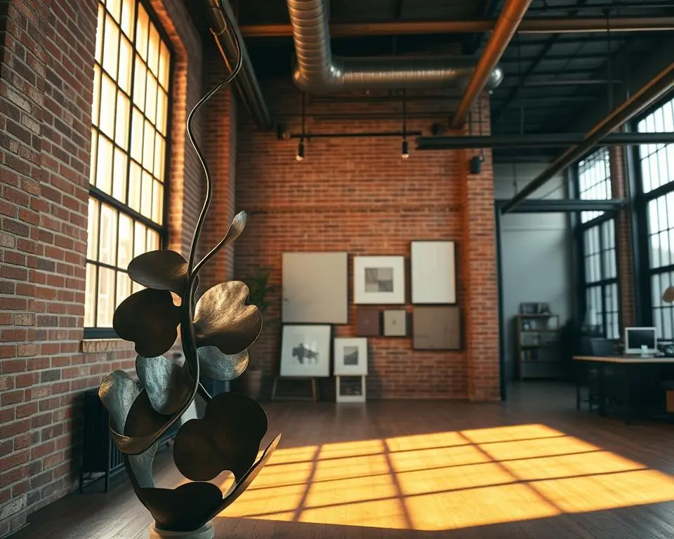arte para decoração industrial