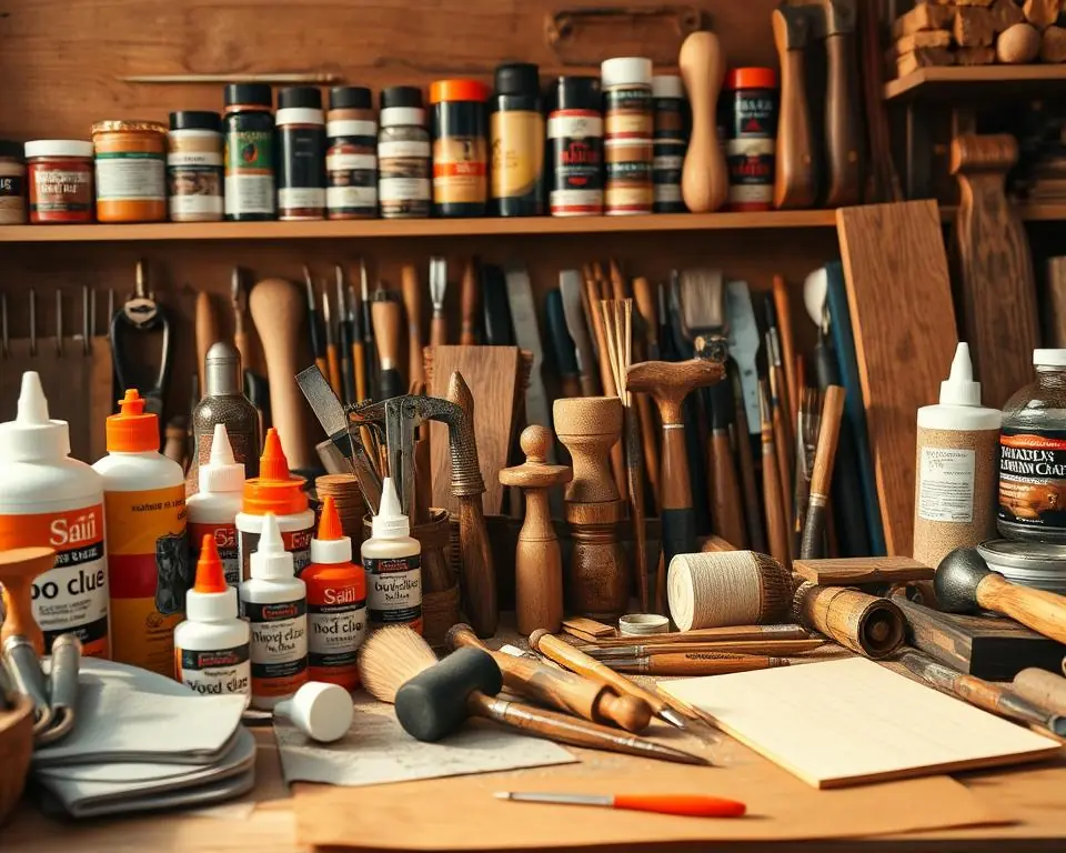 materiais para restauração de móveis