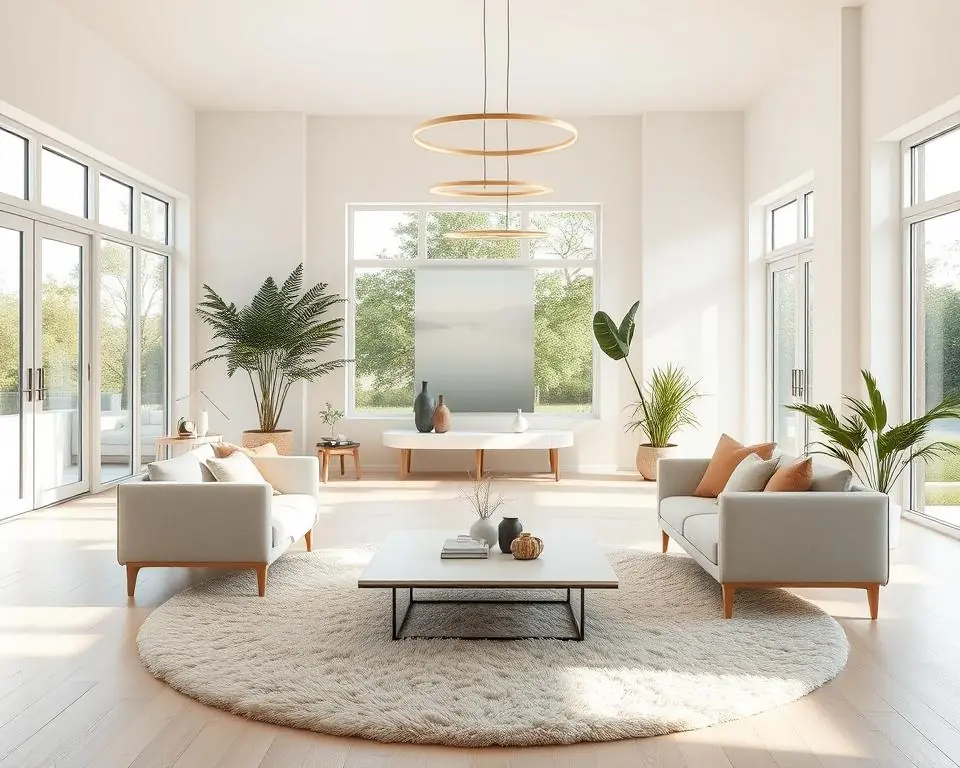 tendências de design com cores claras